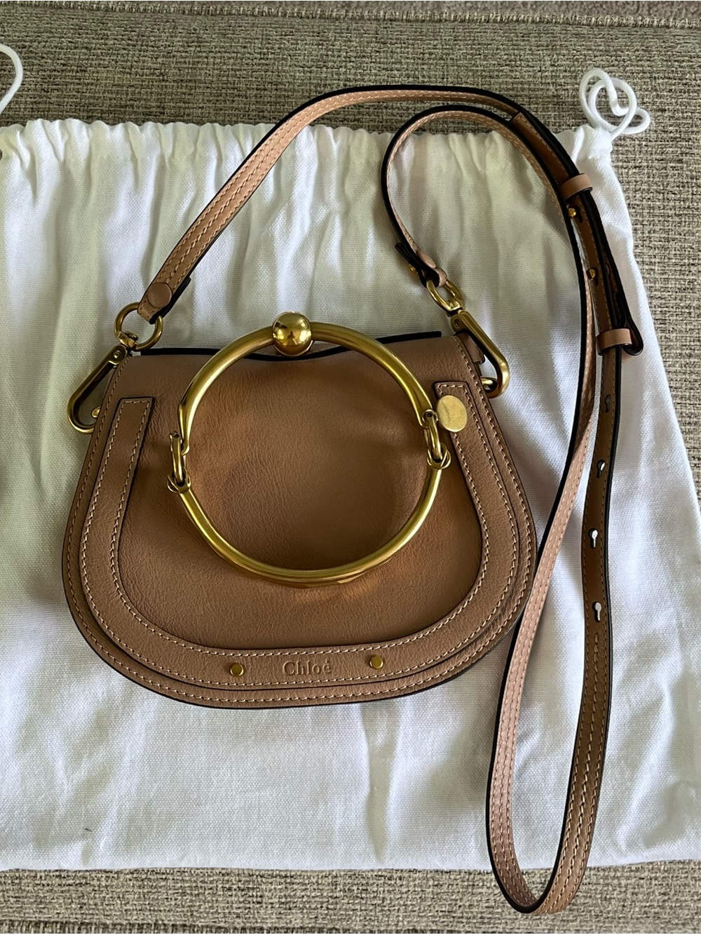 Brown Leather Chloe Nile Bag - Excellent Condition